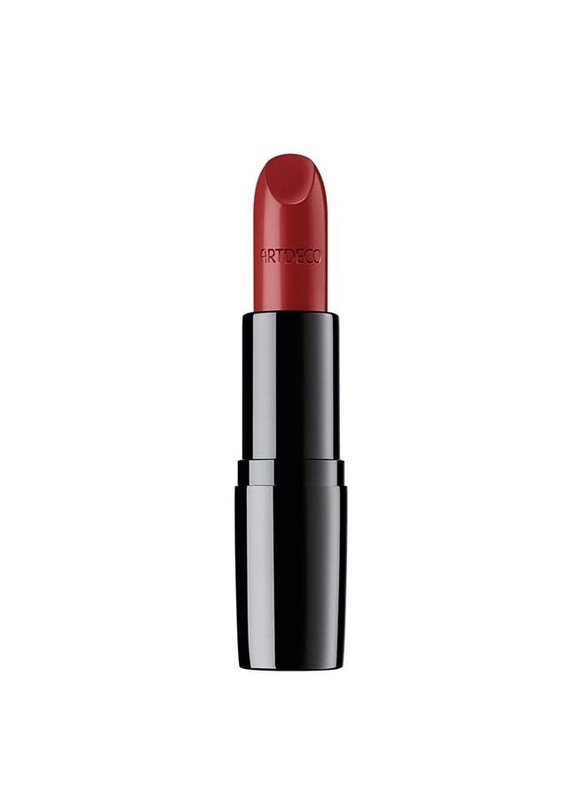 ARTDECO Perfect Color Lipstick I red I glide-on lipstick with rich color & plumping effect I creamy, pearly finish I hyaluronic acid has a plumping effect I lip plumper I lip care I makeup I 0.14 Oz  - Image 1