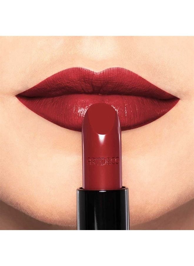 ARTDECO Perfect Color Lipstick I red I glide-on lipstick with rich color & plumping effect I creamy, pearly finish I hyaluronic acid has a plumping effect I lip plumper I lip care I makeup I 0.14 Oz  - Image 2