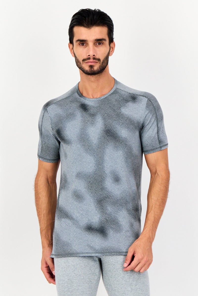 UNDER ARMOUR تي شيرتات رياضية للرجال بأكمام قصيرة، متعددة الألوان - Image 1