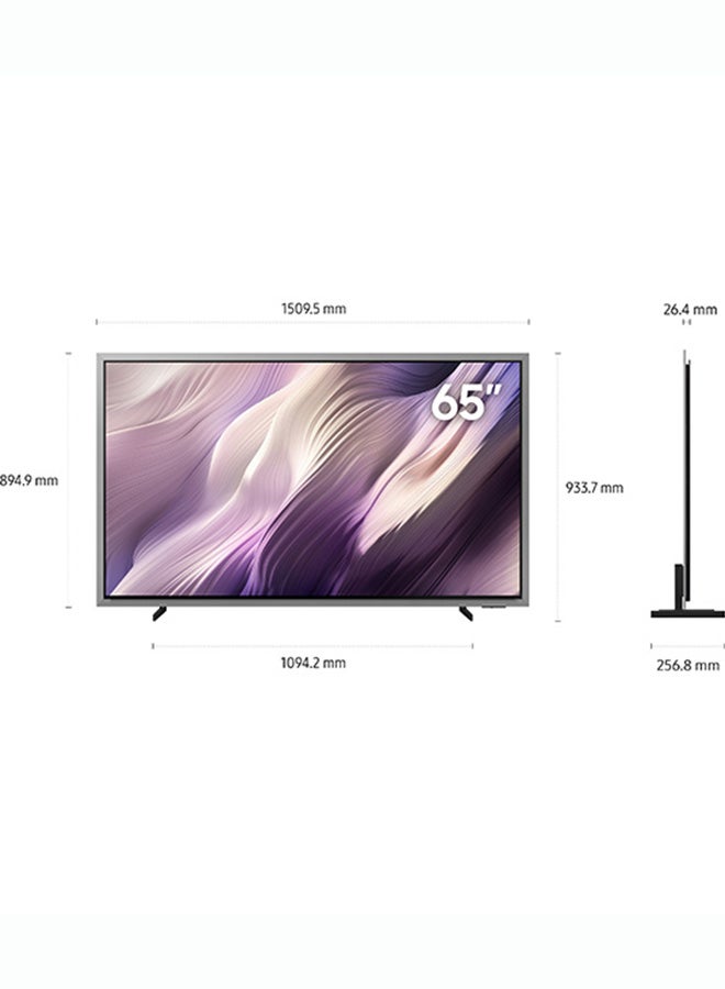 سامسونج Samsung 65 Inch S95H OLED 4K Glare Free Smart TV, HDR 10+, Motion Xcelerator 165Hz, Dolby Atmos, Gaming Hub, FreeSync Premium Pro, G-Sync, QA65S95HAUXZN (2026 - UAE Version) QA65S95HAUXZN black - Image 3