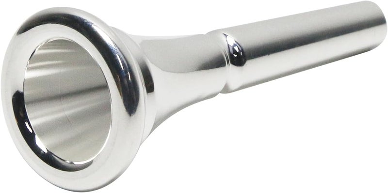 Geesatis Silver Plated Standard Horn Mouthpiece Deep Cup Mouth Horn Mouthpiece - Image 1