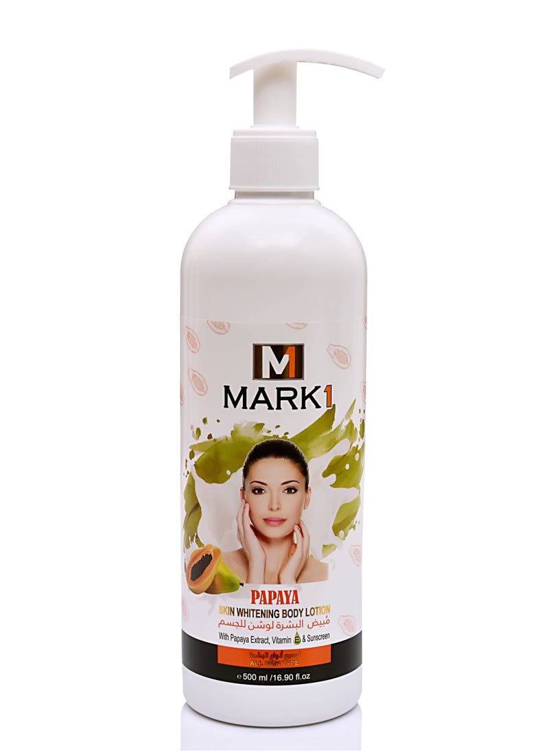 MARK 1 PAPAYA SKIN WHITENING BODY LOTION - pzsku/Z63393F5F28F5B33F54E1Z/45/_/1653538329/92e4b08d-e3b2-4fb2-aa5d-3ed3e7442577