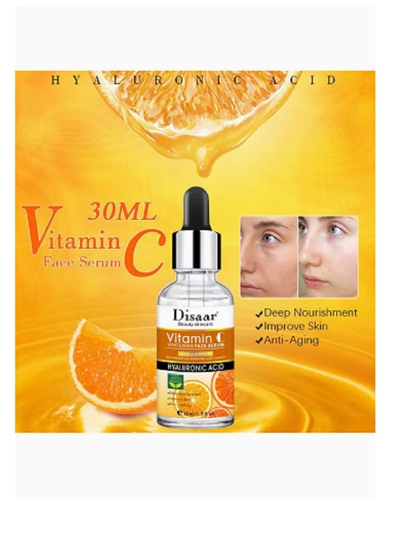Disaar Vitamin C Hyaluronic Acid Face Serum 30ml - Image 2