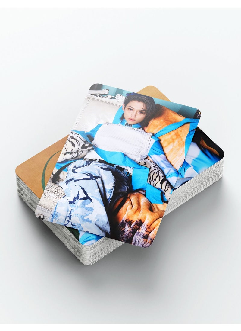 EHOME 55 Piece Stray Kids Photo 5 Star The 3rd Album Lomo Card  - Image 4