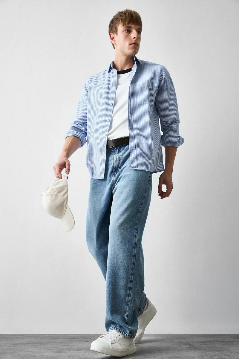 Defacto Baggy Fit Wide Leg Jeans