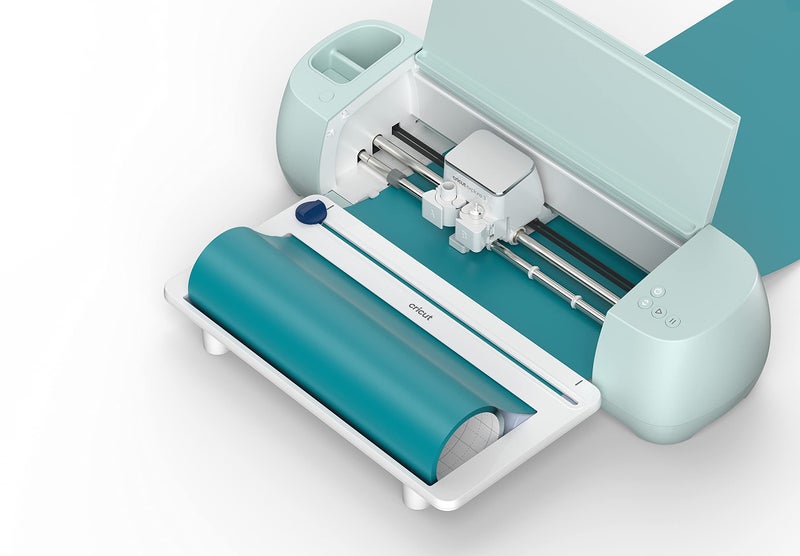 Cricut حامل لفائف كريكت - مع قاطع مدمج - مثالي لقصوص نظيفة ودقيقة من فينيل كريكت الذكي وفينيل النقل الحراري - متوافق مع كريكت ميكر 3 وكريكت إكسبلور 3 - Image 2