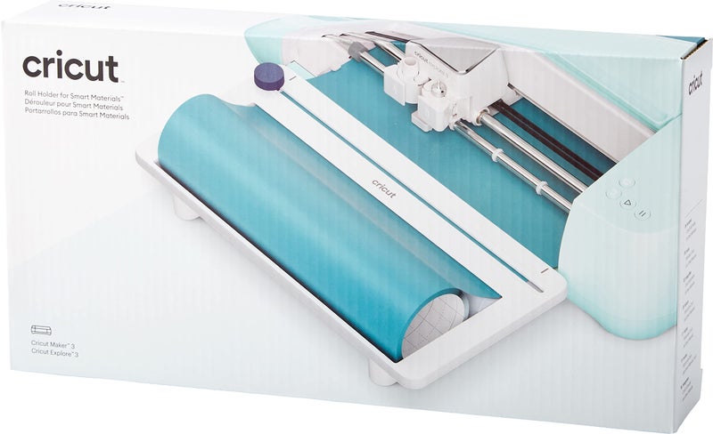Cricut حامل لفائف كريكت - مع قاطع مدمج - مثالي لقصوص نظيفة ودقيقة من فينيل كريكت الذكي وفينيل النقل الحراري - متوافق مع كريكت ميكر 3 وكريكت إكسبلور 3 - Image 1