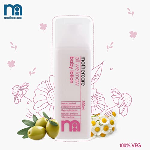 Mothercare All We Know Baby Lotion (300ml, Pack of 3) - Image 2