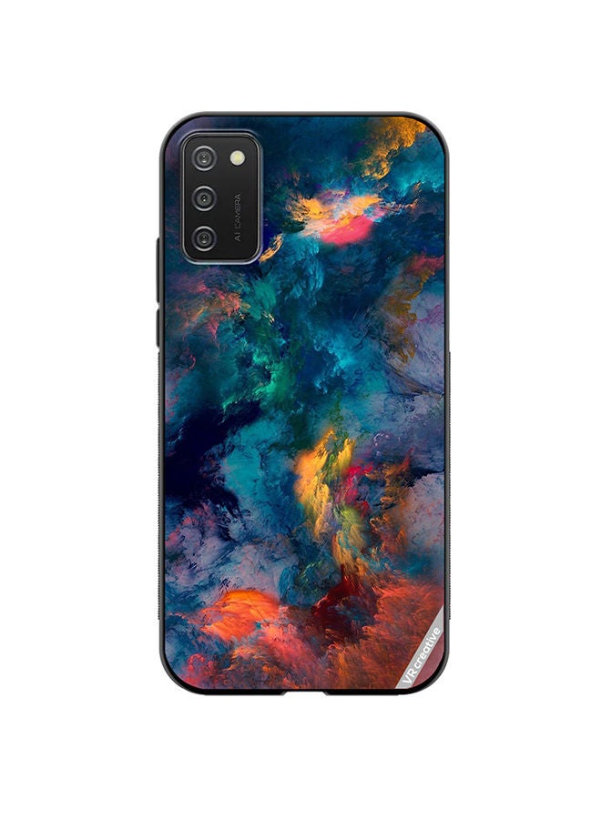 VR CREATIVE Protective Case Cover For Samsung Galaxy A03s Pastel Colour Design Multicolour - Image 1