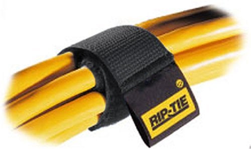 Rip-Tie 1x6" Heavy-duty CableWrap, 10/Pack, Black - Image 5