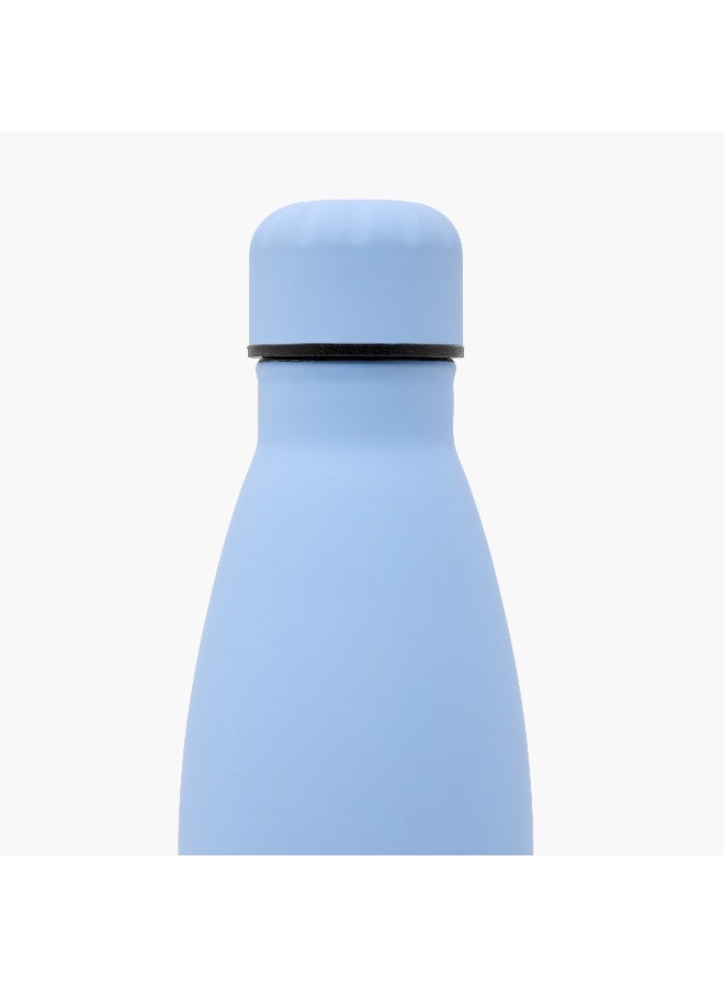 UNITED COLORS OF BENETTON Solid Blue Stainless Steel Water Bottle for Everyone - Image 3