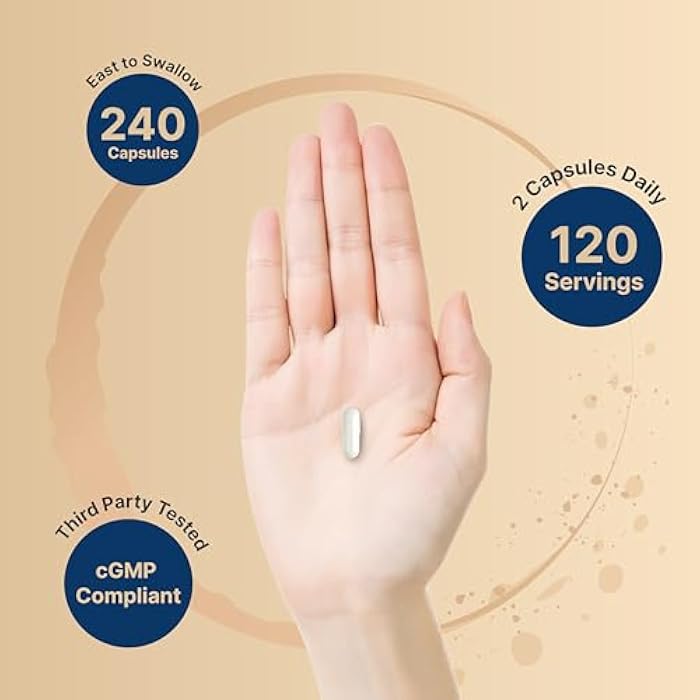 NatureBell نيتشر بيل 12 في 1 مركب المغنيسيوم 1000 ملغ، إمداد لمدة 4 أشهر - مغنيسيوم جليسينات، سترات، تارات، ماليات، والمزيد - صيغة عالية الامتصاص للرجال والنساء - مخلب وم purified - 240 كبسولة - Image 4