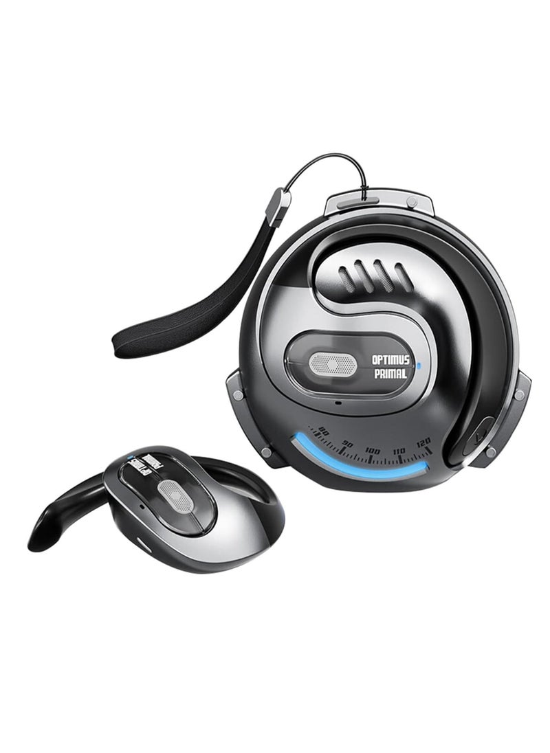 KASTWAVE transformers open ear headphones wireless bluetooth 5 4 ear true wireless bluetooth headphones with microphone open ear earbuds ipx5 waterproof noise cancelling sport with mic and earhooks - Image 1