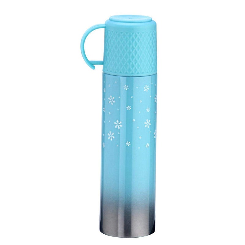 Jewel Vaccum Double Wall Stainless Steel Leakproof Bottle - Steelpro Crysta 520 Blue - Image 1