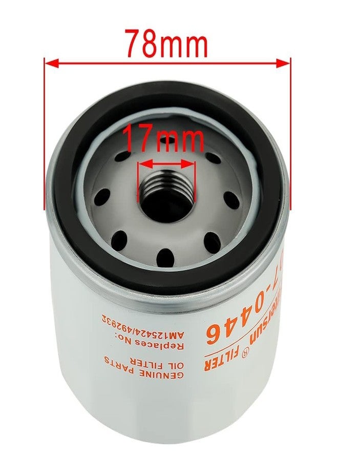 Harbot فلتر مضخة زيت هاربوت (عبوة من قطعتين) لجون دير LX 173 288 STX 38 46 GS 25 LT 133 LA 140 145 F 620 LTR 155 AM125424 - Image 3