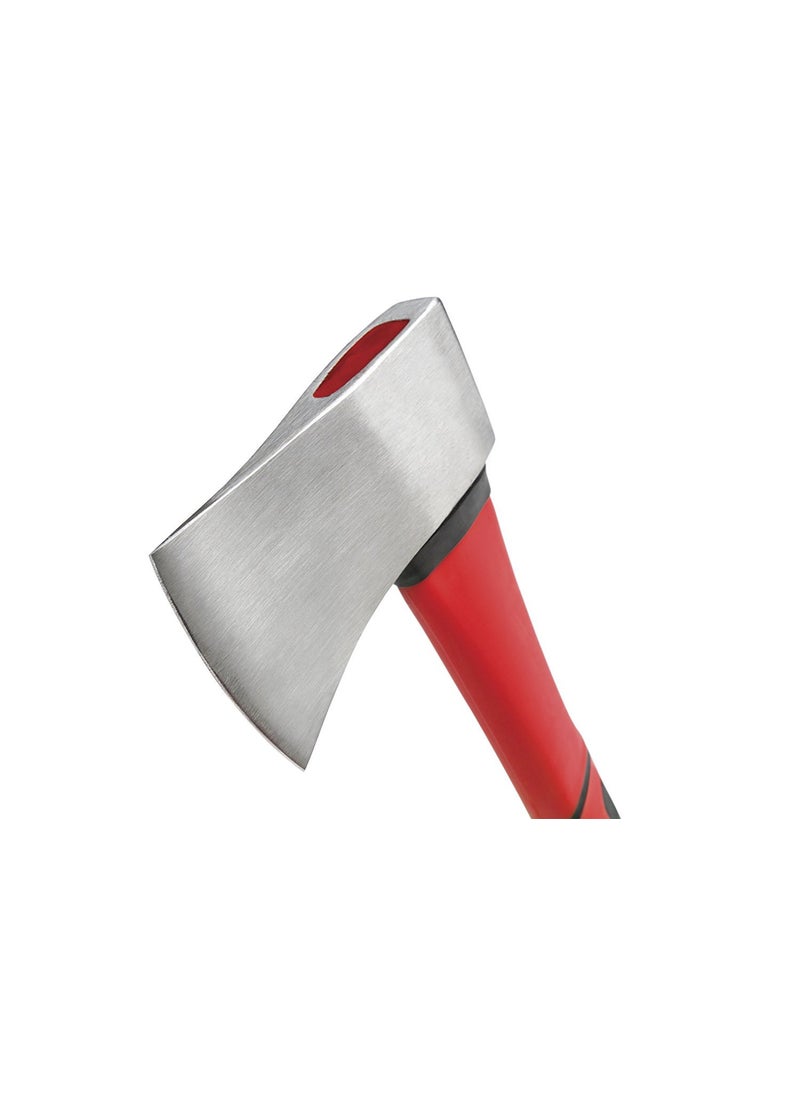EFFICERE 14-Inch Outdoor Camping Axe and Survival Hatchet, Durable Forged Alloy Steel Blade, Unbreakable Fiberglass Handle with Anti-Slip Grip | Perfect for Wood Splitting, Kindling, Chopping, and Throwing Axe  - Image 3