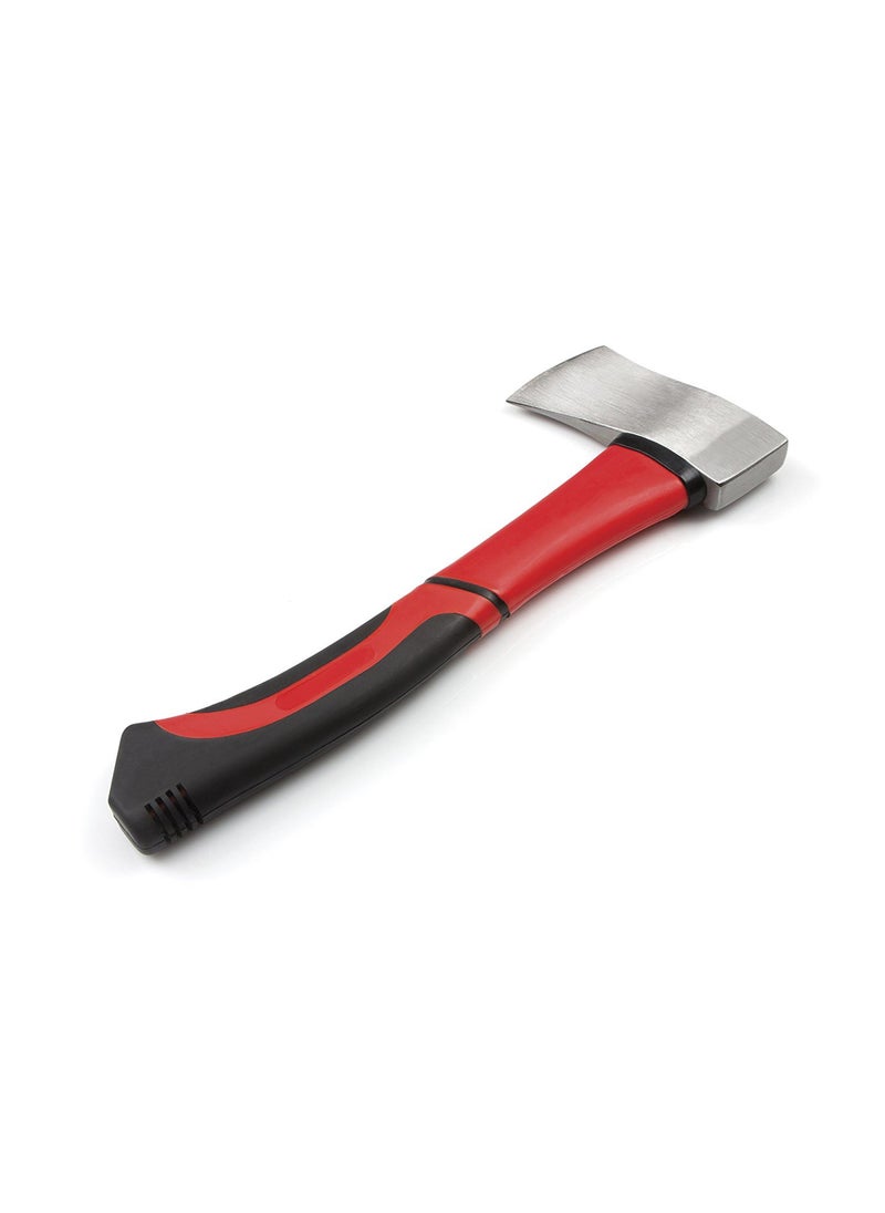 EFFICERE 14-Inch Outdoor Camping Axe and Survival Hatchet, Durable Forged Alloy Steel Blade, Unbreakable Fiberglass Handle with Anti-Slip Grip | Perfect for Wood Splitting, Kindling, Chopping, and Throwing Axe  - Image 4