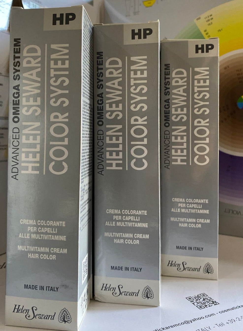 صبغه شعر هيلين لون كستنائي فاتح رمادي درجة 51 100مم