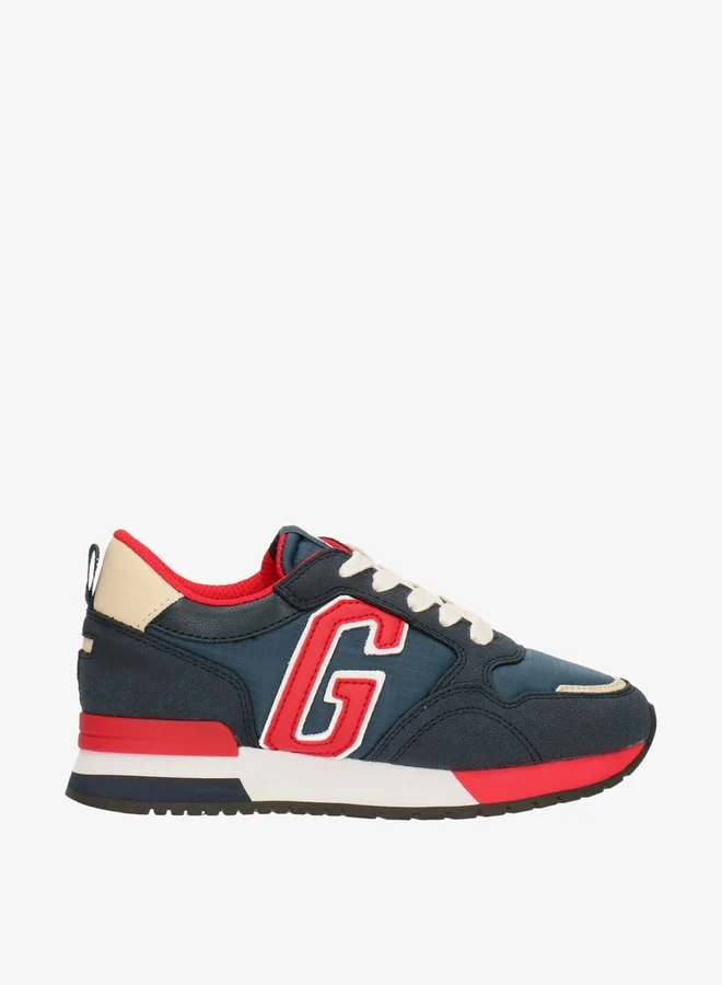 جاب Boys' Textured Lace-Up Sports Shoes