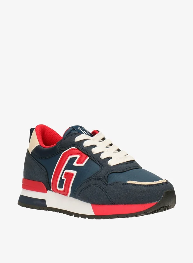جاب Boys' Textured Lace-Up Sports Shoes