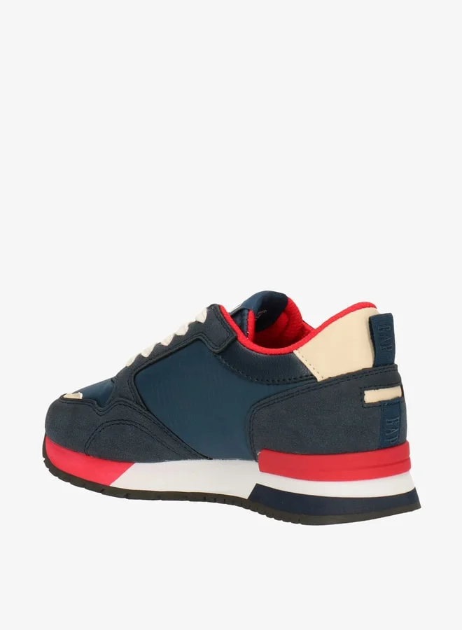 جاب Boys' Textured Lace-Up Sports Shoes
