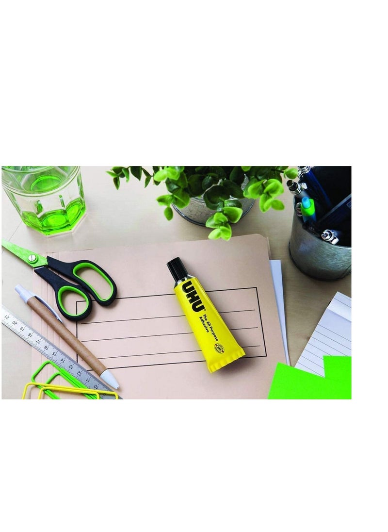 UHU - All Purpose Adhesive, 20 ml Yellow/Black - Image 1