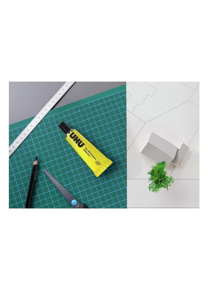 UHU - All Purpose Adhesive, 20 ml Yellow/Black - Image 1