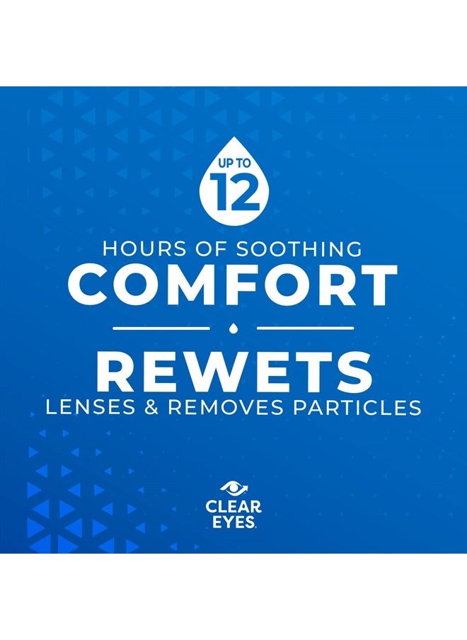 Clear Eyes Contact Lens Relief Eye Drops, 0.5 Fl Oz  - Image 3