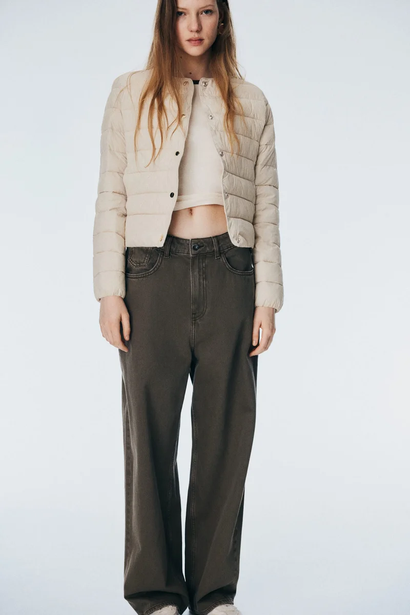 اتش اند ام جاكيت بتصميم محشو