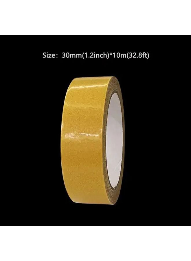 شريط شبكي مزدوج الوجهين بقوة لصق عالية 30 مم × 10 م للتركيب القوي وتغليف السجاد - Image 1