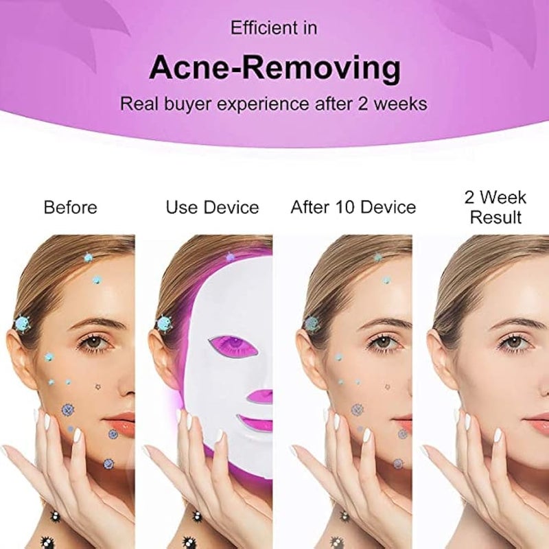 ProBeauty Uae Light Therapy Photon Skincare Mask for Rejuvenation Face Anti-aging Spot Scar Removal - Image 5