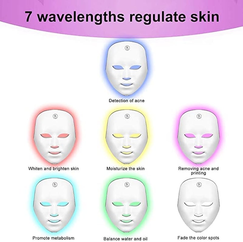 ProBeauty Uae Light Therapy Photon Skincare Mask for Rejuvenation Face Anti-aging Spot Scar Removal - Image 4
