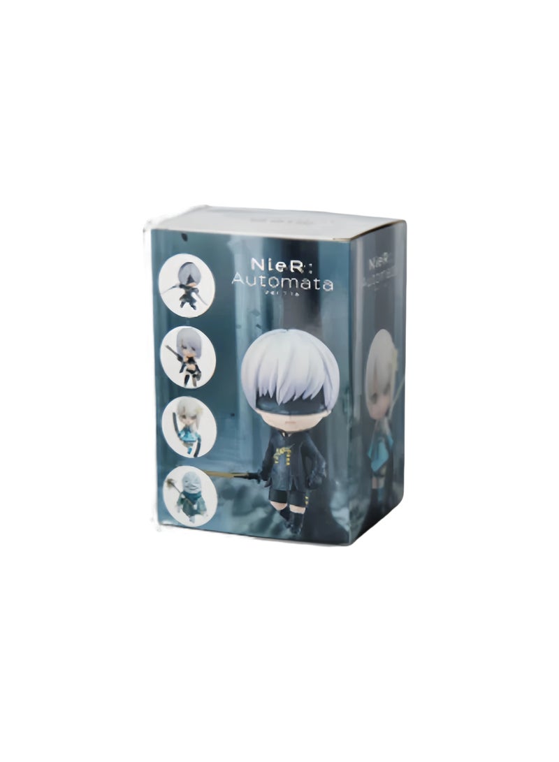 general NieR: Automata Q version Blind Box desktop Car small Ornaments cute Character Model collection Decoration Toys Gifts for family and friends - Image 1