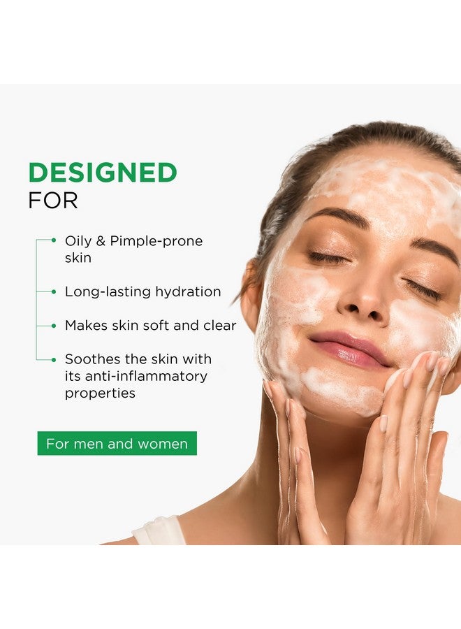 Oshea Herbals Neempure Anti Acne & Pimple Gel Face Wash for Men and Women | Deep Cleansing with Neem Extract & Cinnamon Oil | Controls Sebum, Removes Impurities & Pimples - 50gm - Image 2