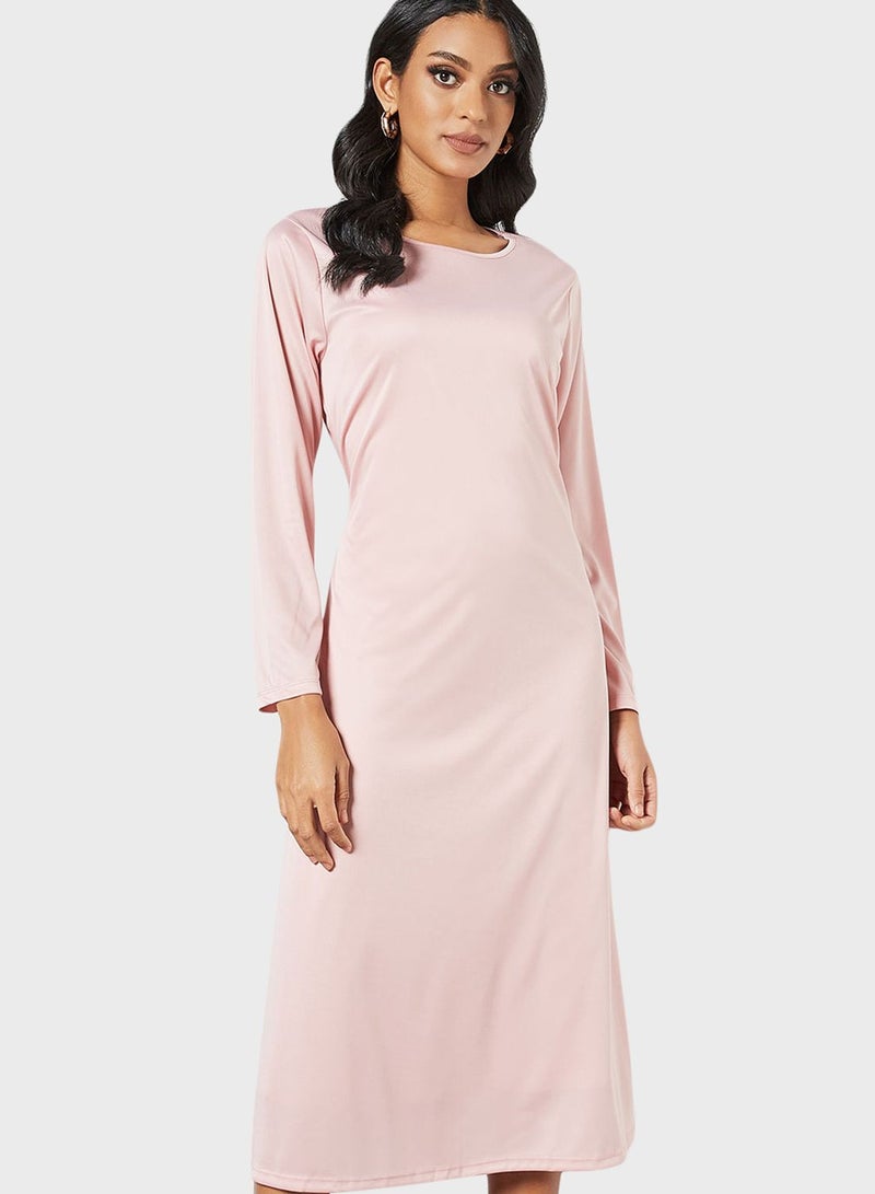 سيفي فور هانيا فستان بياقة دائرية - Image 1