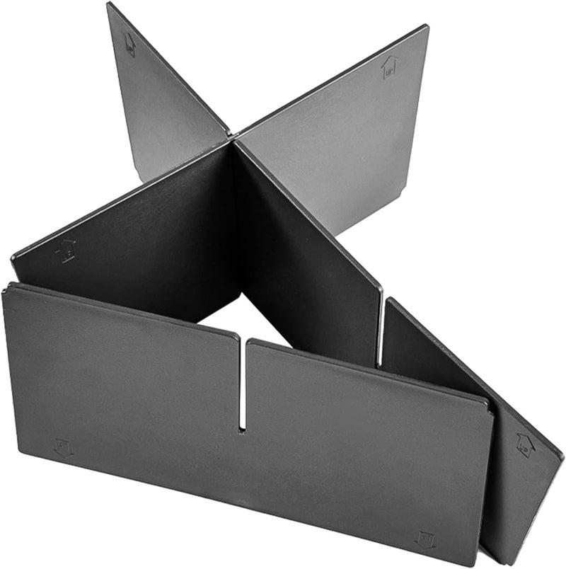 TACOBRO Center Console Organizer Dividers for 2019-2022 GMC Sierra/Chevy Silverado 1500 & 2020-2023 2500HD/3500HD - Image 3