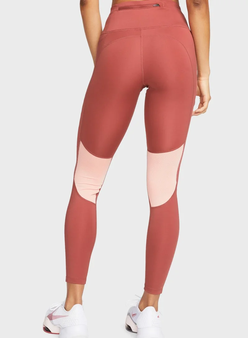 Nike Dri-Fit Swoosh Run 7/8 Leggings
