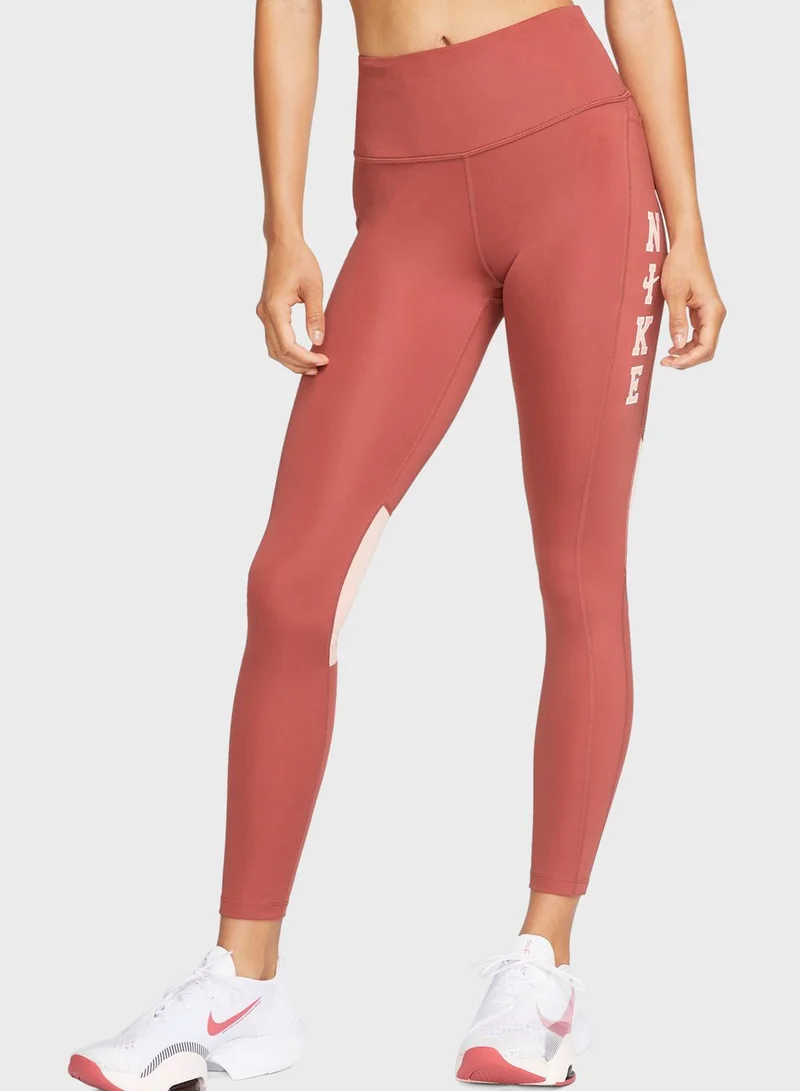 Nike Dri-Fit Swoosh Run 7/8 Leggings