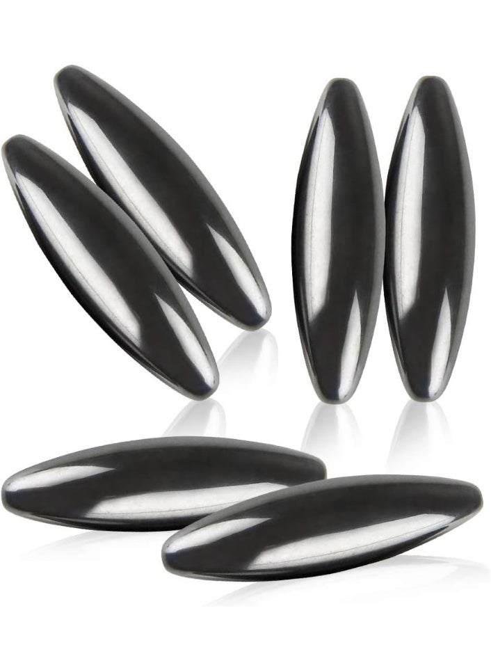 Super-Strong Polished Oval Magnets - 4 Pieces - Image 1