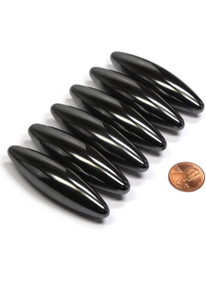 Super-Strong Polished Oval Magnets - 4 Pieces - Image 2