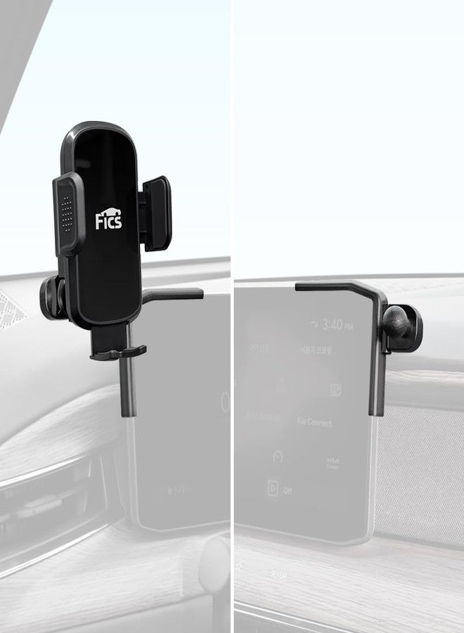 FICS Side Screen Phone Holder for KIA EV9 - Custom-Fit Left & Right Mount for Seamless Display Integration, Interior Accessories for Navigation Use, Stable Driving View - Image 1