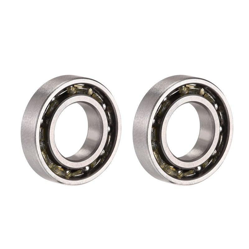 uxcell S689 Stainless Steel Ball Bearing 9x17x4mm Stamping Steel Cage Bearings 2pcs - Image 2