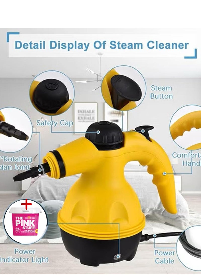 Generic High Pressure Steam Cleaner Mini Steam Steamer for Home Kitchen with Magic Sticker Gift  - Image 4