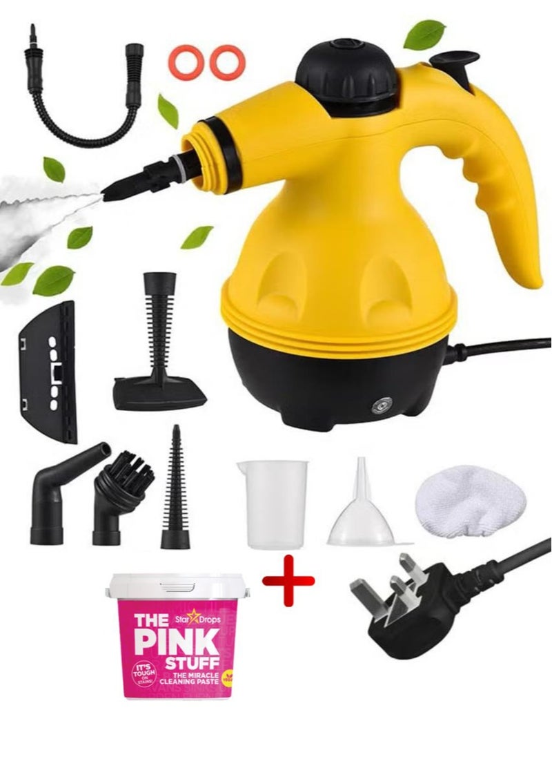 Generic High Pressure Steam Cleaner Mini Steam Steamer for Home Kitchen with Magic Sticker Gift  - Image 1