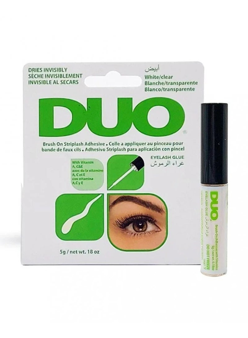 غراء رموش ديو ريشة لون ابيض 5غرام - Image 1