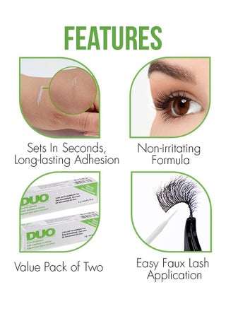 Duo Feather Eyelash Glue White 5g - view 3