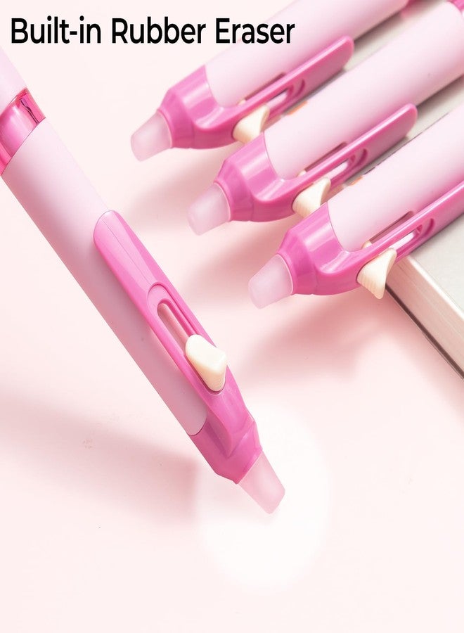 ام اند جي مجموعة أقلام جل قابلة للمسح والسحب من إم آند جي، 3 قطع، قلم حبر أسود 0.5 مم، قلم برأس دقيق قابل للمسح، يزيل الأخطاء، مقبض مريح ممتاز لتدوين الملاحظات وحل الكلمات المتقاطعة. - Image 2