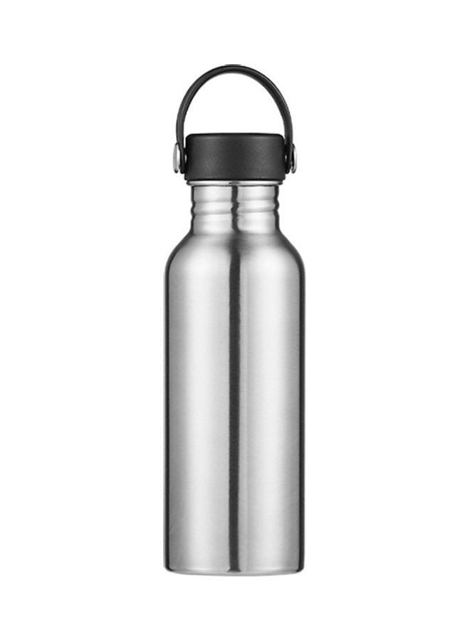 نيبمينينت زجاجة مياه من الستانلس ستيل أسود/ فضي - Image 1