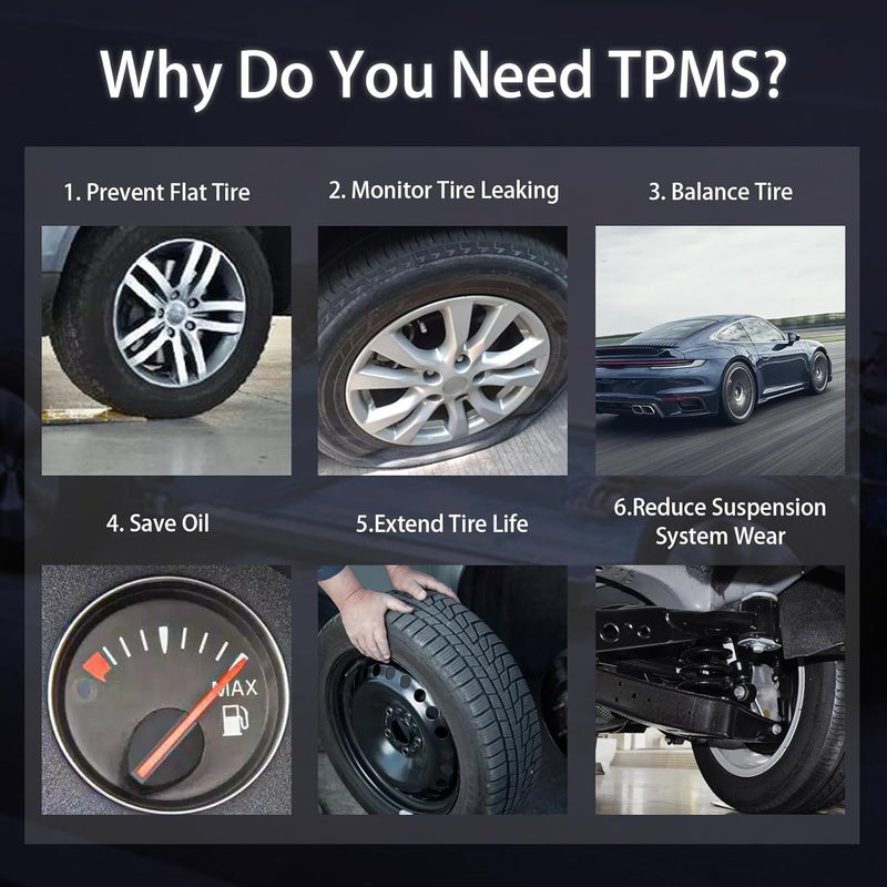 Marsflex TPMS Sensor Set for Toyota, Scion, Pontiac, and Lexus - 4 Pack - Image 4