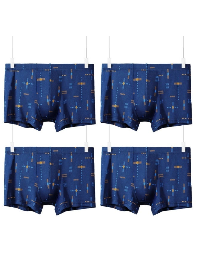 Austrian Element Four-pack Gift Box Men's Underwear Men's Boxer Briefs Breathable Youth Briefs Men's Underwear Briefs - Image 1